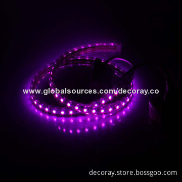 RGB high voltage SMD flexible LED strip, SMD 3528, AC220V leads/lifespan 30,000hrs/skid-proof/60LED